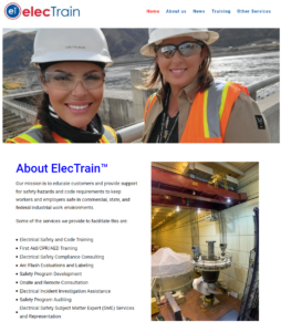 Read more about the article Websites, ElecTrain’s New Specialty!