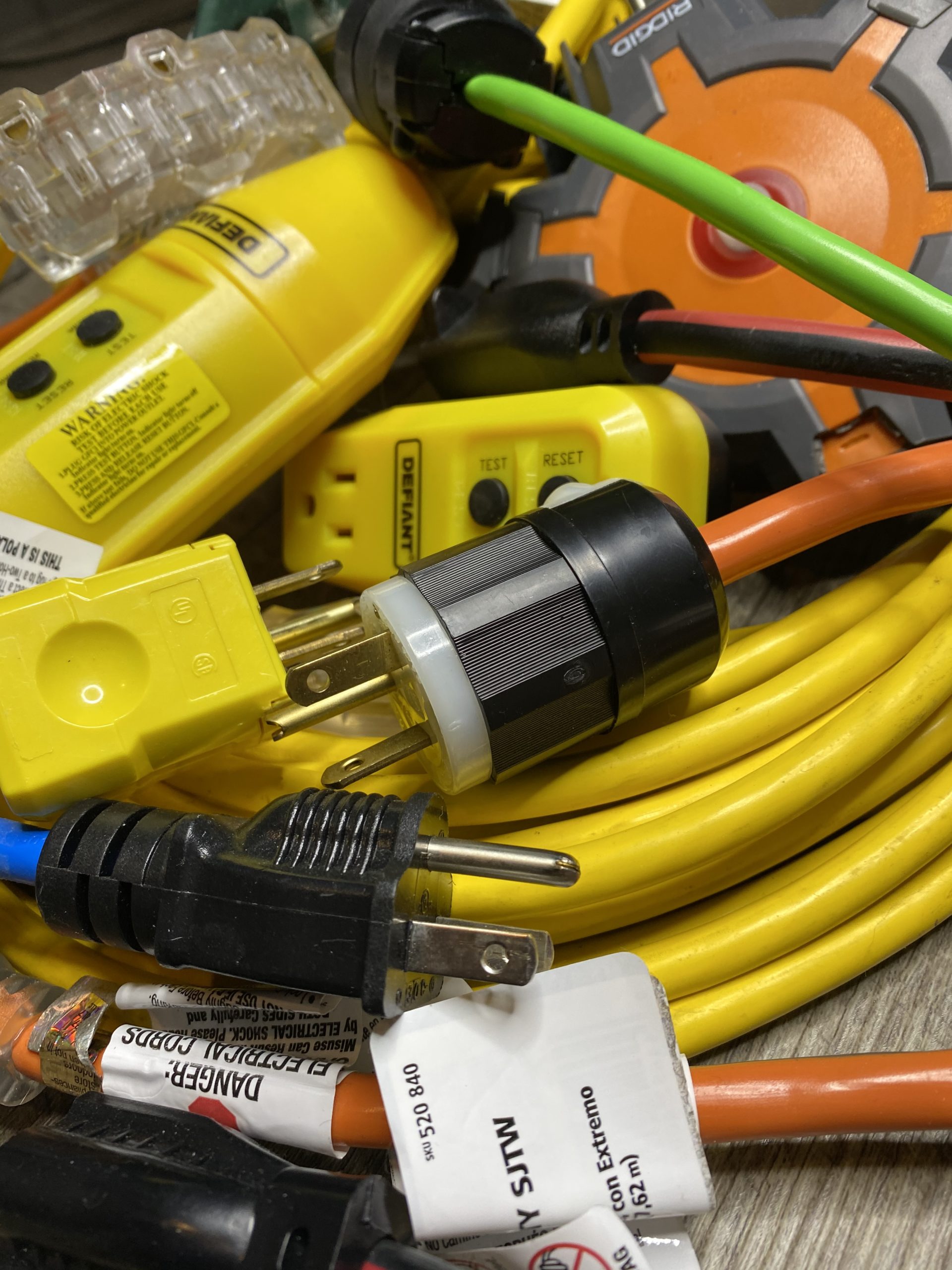 Electrical equipment from ElecTrain field work
